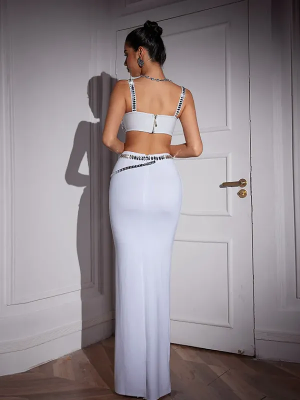 Sets & Co-ords*Mew Mews Fashion Siouxsie Rhinestone Skirt Set