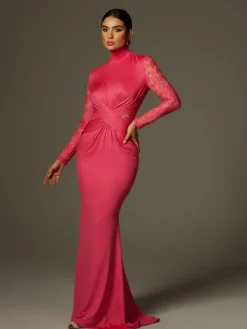 Dresses|Maxi Dresses*Mew Mews Fashion Taariq Long Sleeve Maxi Dress