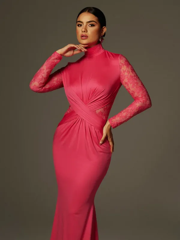 Dresses|Maxi Dresses*Mew Mews Fashion Taariq Long Sleeve Maxi Dress