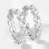 Earrings*Mew Mews Fashion Terra Diamante Hoop Earrings