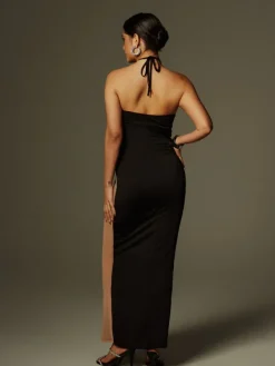 Dresses|Maxi Dresses*Mew Mews Fashion Thaliacea Halterneck Maxi Dress