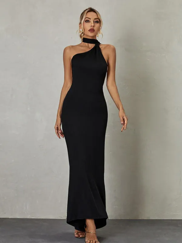 Dresses|Maxi Dresses*Mew Mews Fashion Toula Backless Maxi Dress In Black